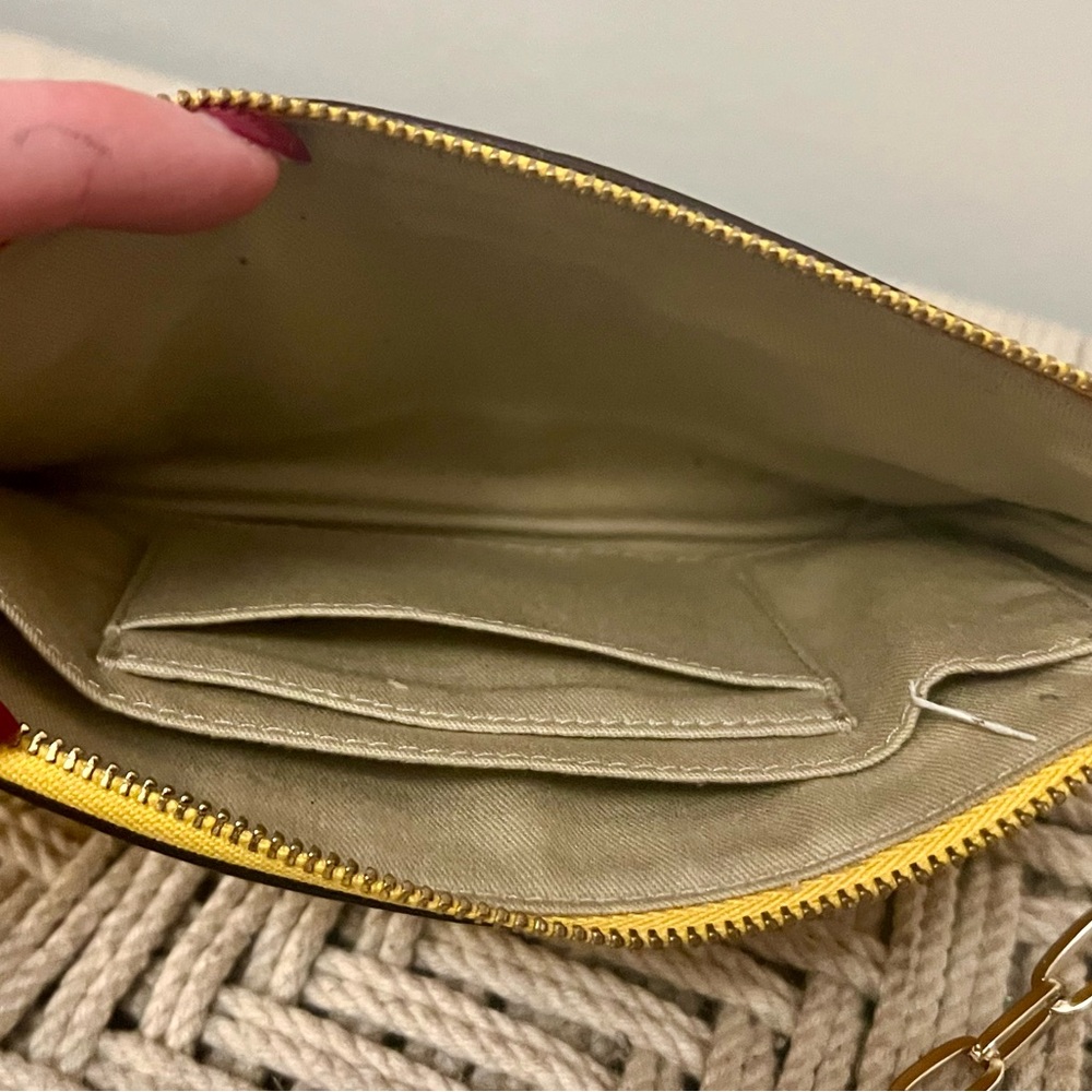Coach Vibrant Yellow Crossbody Bag - Picture 4 of 4